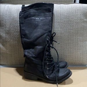 Rocket dog knee high boots